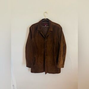 Vintage brown suede jacket
